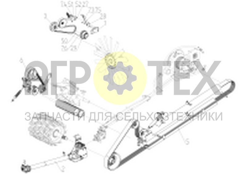 Чертеж Приводы (РСМ-200.08.00.000Ф)